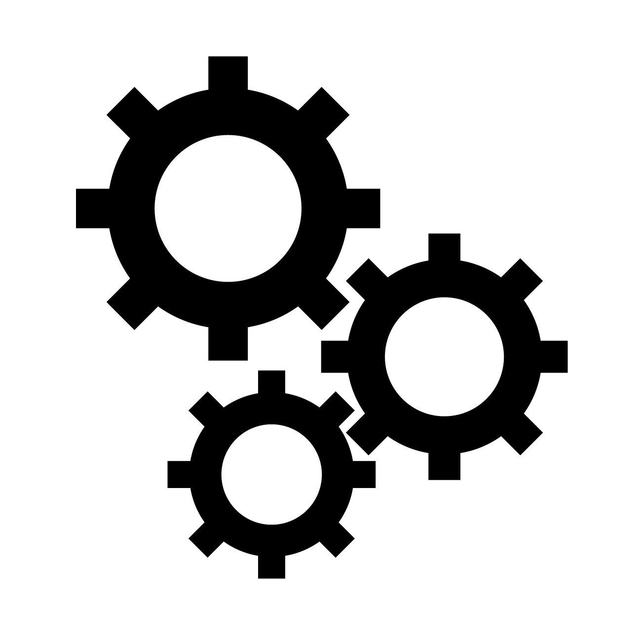 歯車のアイコン